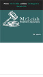 Mobile Screenshot of mcleishauctions.com